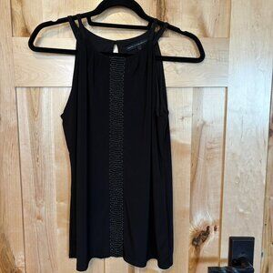 White House Black Market Lined Embellished Tank S Black 570240888